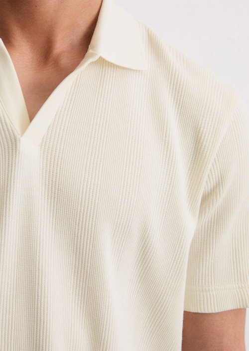 DfC polo shirt jersey regular — Silky White
