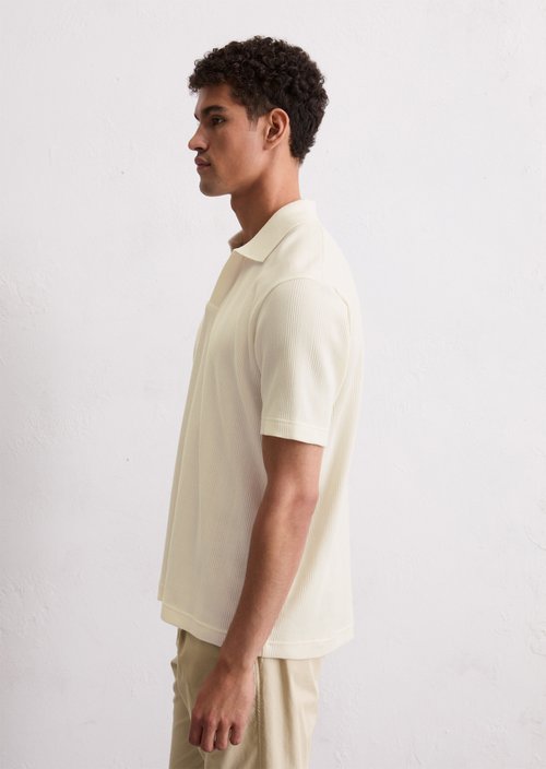 DfC polo shirt jersey regular — Silky White