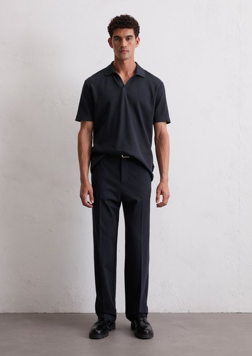 DfC polo shirt jersey regular — Dark Navy