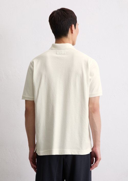 DfC polo shirt jersey regular — Silky White