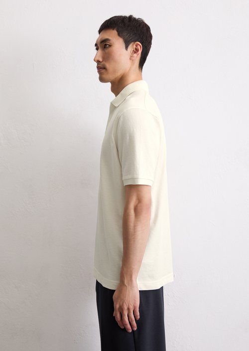 DfC polo shirt jersey regular — Silky White