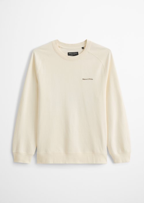 Sweatshirt regular — White Cotton