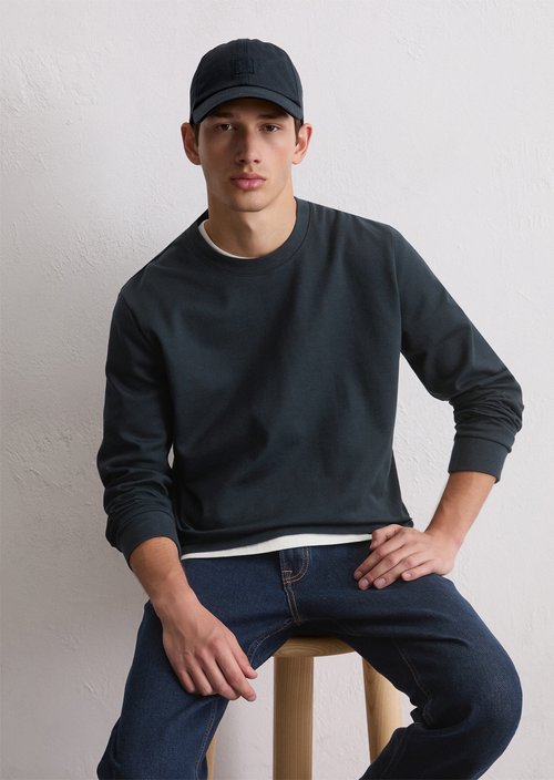 Sweatshirt regular — Dark Navy
