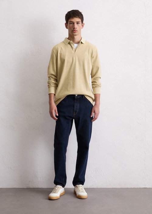 Polo shirt jersey regular — Pure Cashmere