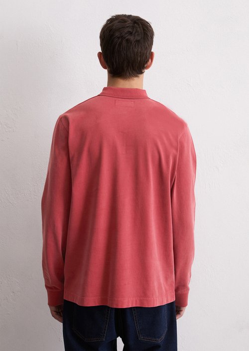 Polo shirt jersey regular — Light Carmine