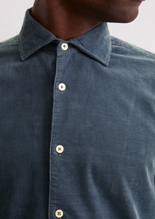 Corduroy shirt shaped — Moon Stone