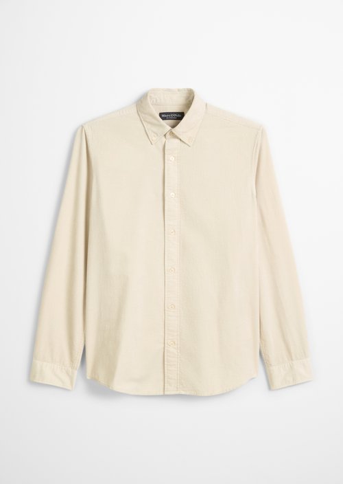 Corduroy shirt regular — Grey Silk