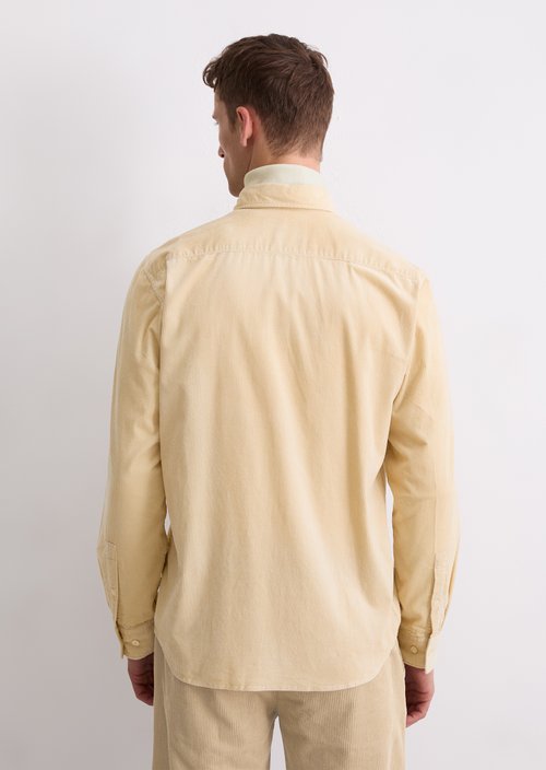 Corduroy shirt regular — Jonesboro Cream