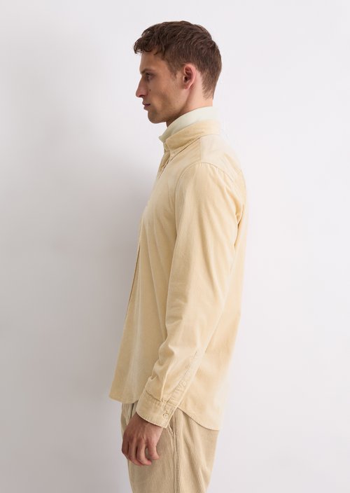 Corduroy shirt regular — Jonesboro Cream