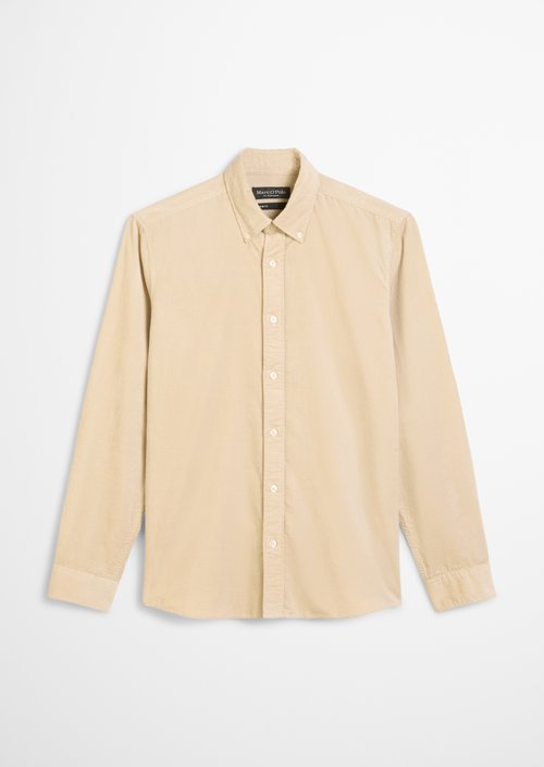 Corduroy shirt regular — Jonesboro Cream