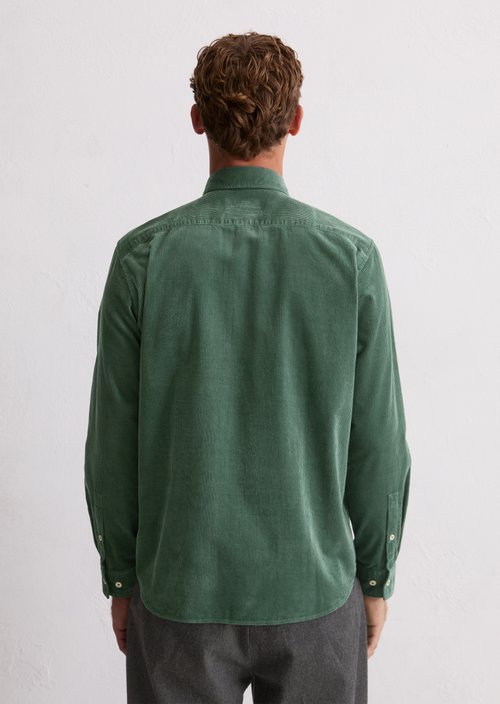 Corduroy shirt regular — Dark Forest