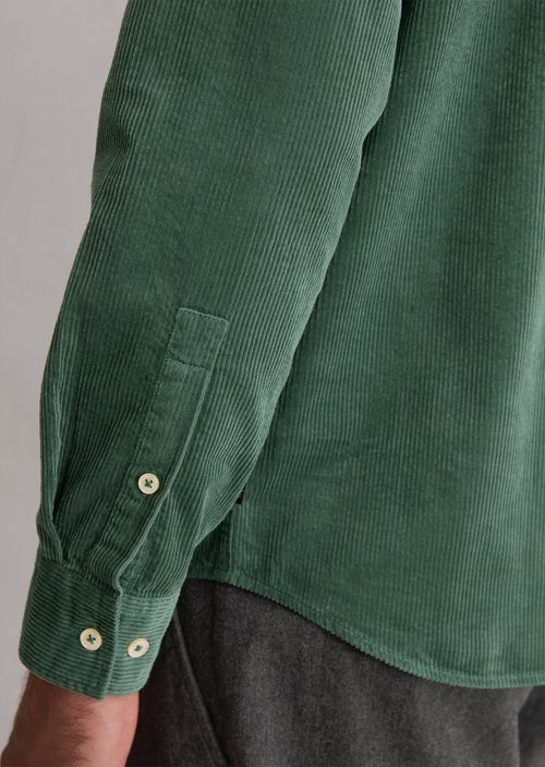 Corduroy shirt regular — Dark Forest