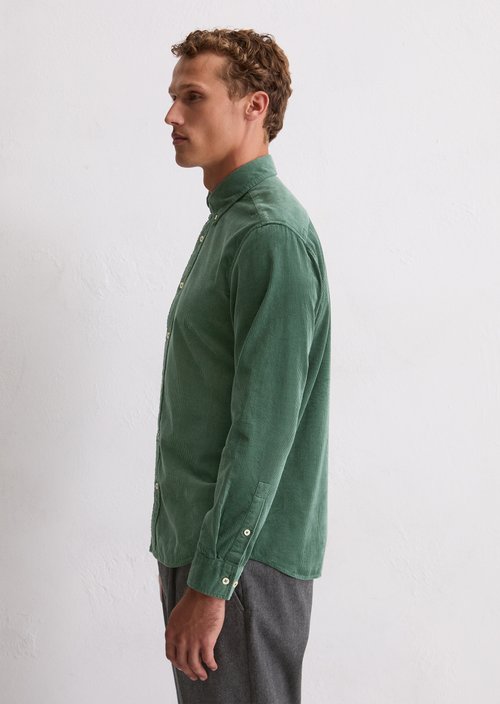 Corduroy shirt regular — Dark Forest