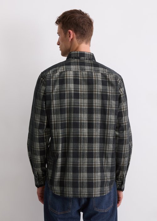 Corduroy shirt regular — Dark Blue