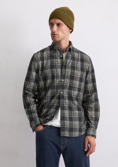 Corduroy shirt regular — Dark Blue