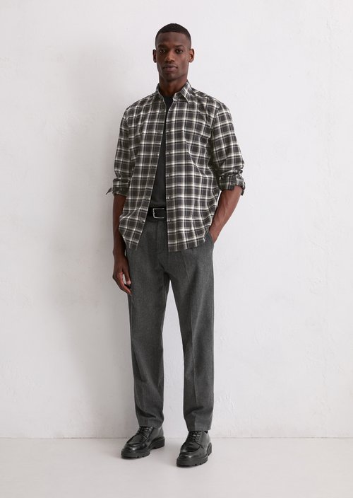 Regular shirt — Medium Grey