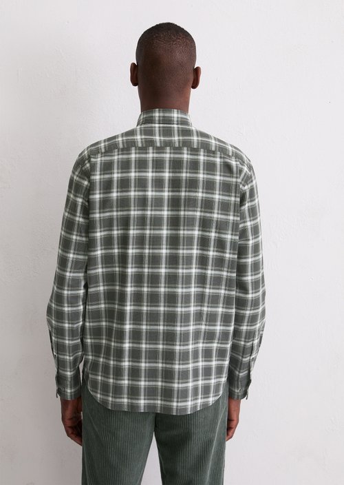 Regular shirt — Dark Green