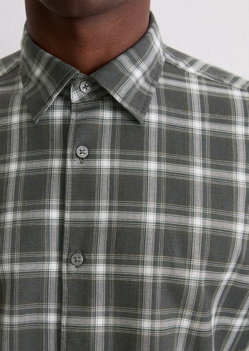 Regular shirt — Dark Green