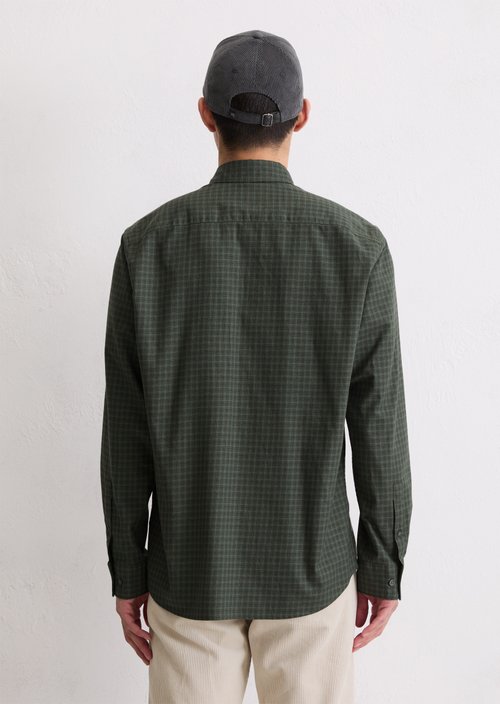 Regular shirt — Dark Green