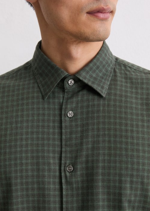 Regular shirt — Dark Green