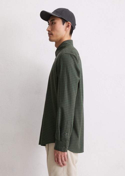 Regular shirt — Dark Green