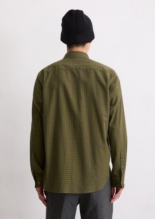 Regular shirt — Dark Green