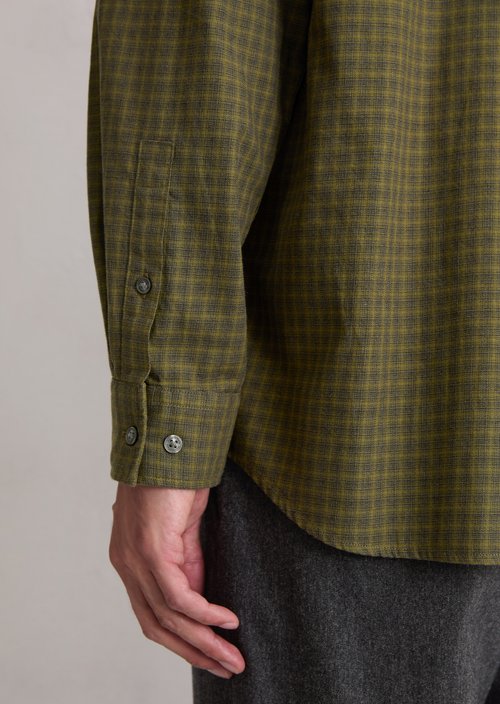 Regular shirt — Dark Green
