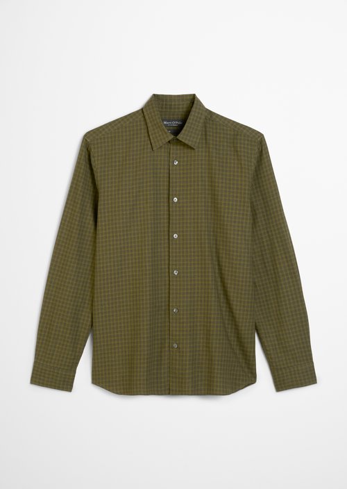 Regular shirt — Dark Green