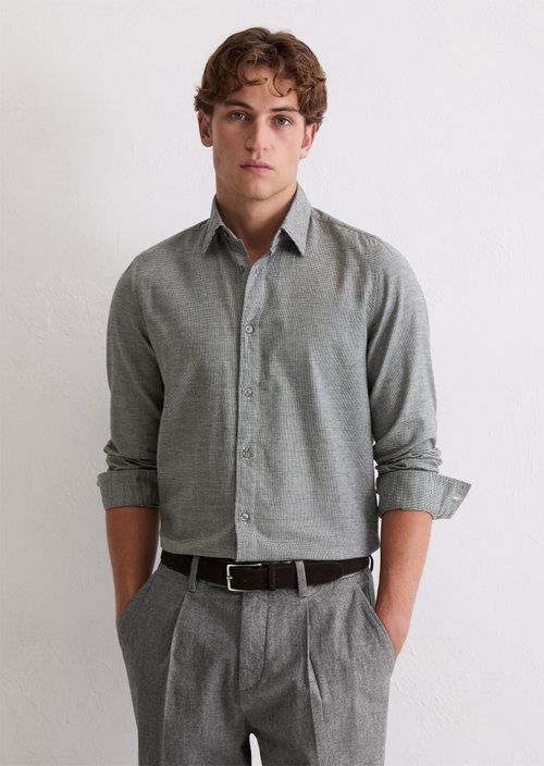 Regular shirt — Dark Blue