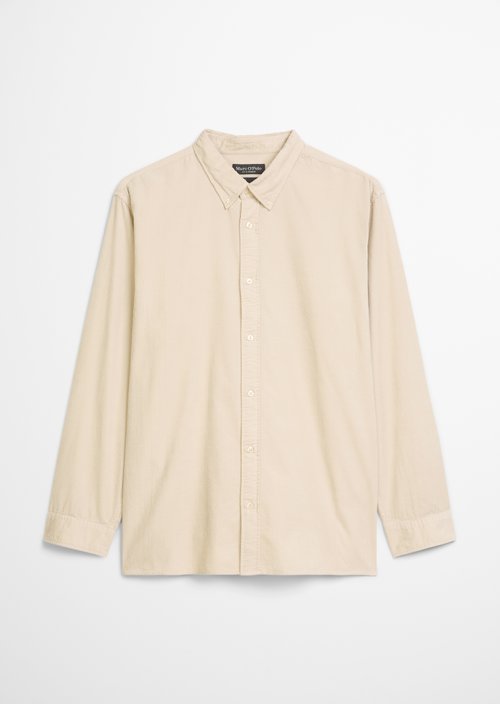 Corduroy shirt regular — Grey Silk