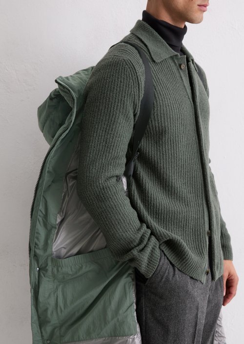 Regular long down jacket — Mangrove