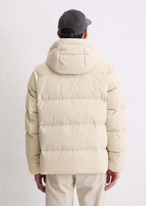 Regular puffer down jacket — Grey Silk