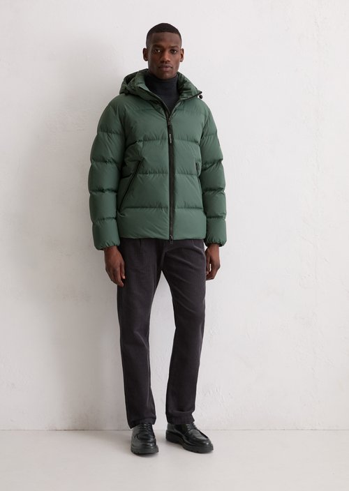 Regular puffer down jacket — Dark Forest