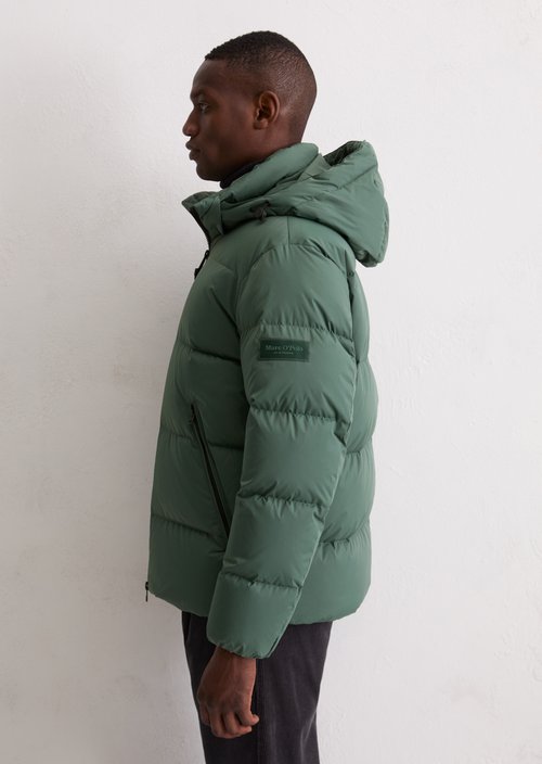Regular puffer down jacket — Dark Forest