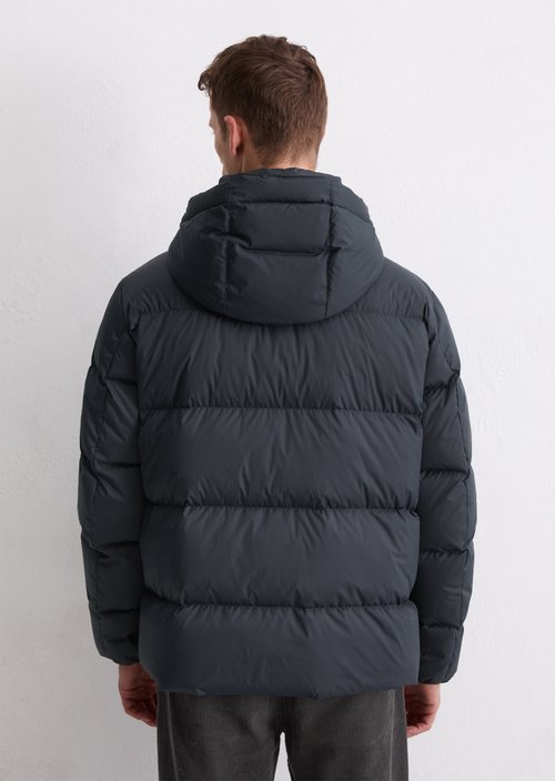 Regular puffer down jacket — Dark Navy