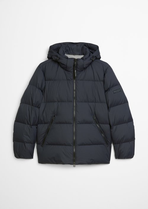 Regular puffer down jacket — Dark Navy