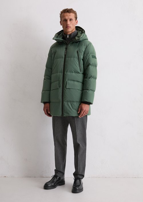 Regular puffer down jacket — Dark Forest