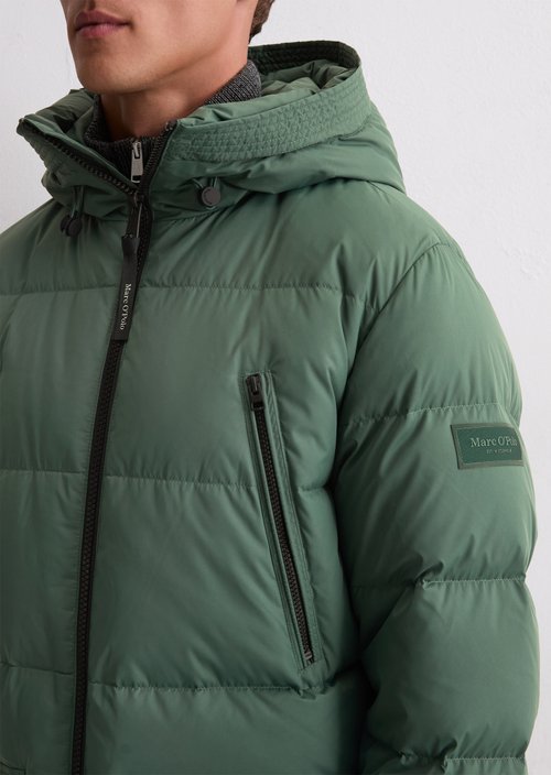 Regular puffer down jacket — Dark Forest