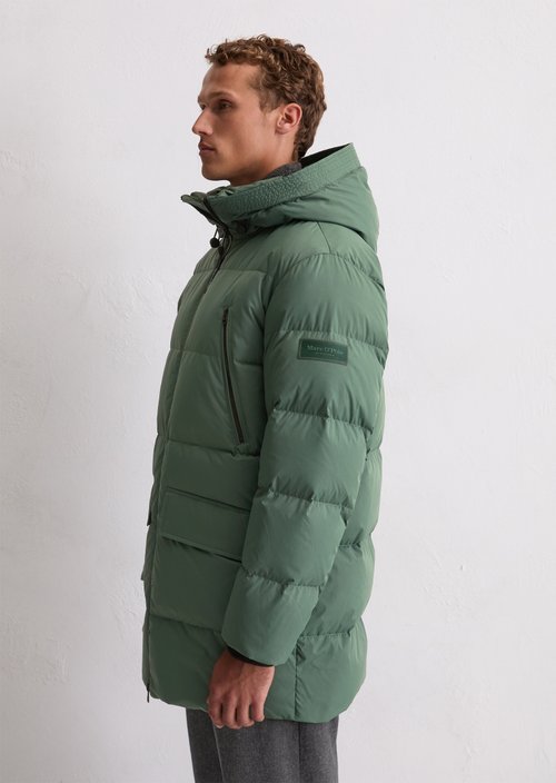 Regular puffer down jacket — Dark Forest
