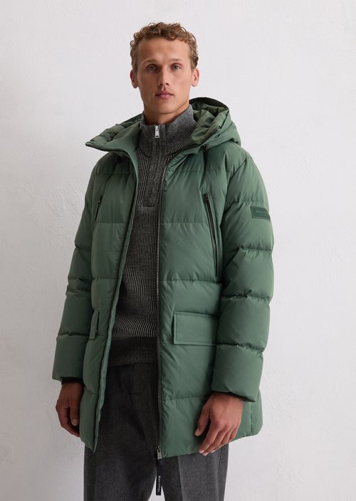 Regular puffer down jacket — Dark Forest