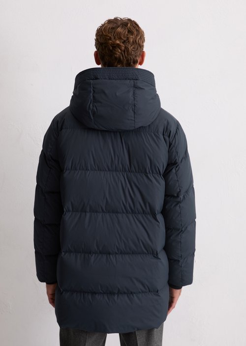 Regular puffer down jacket — Dark Navy