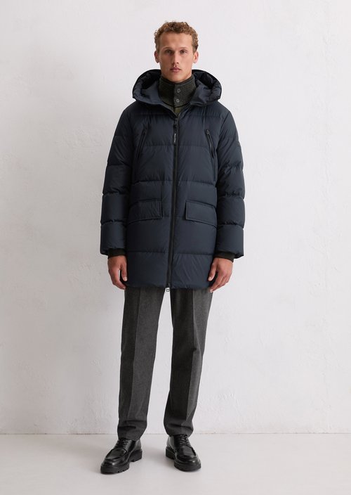 Regular puffer down jacket — Dark Navy
