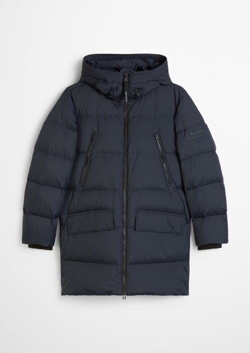 Regular puffer down jacket — Dark Navy
