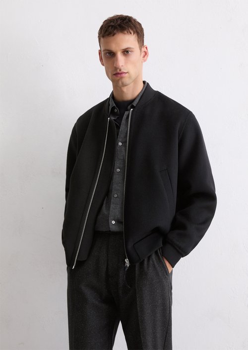 Blouson regular — Black