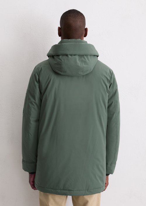 Regular hooded parka — Mangrove (alternate view)