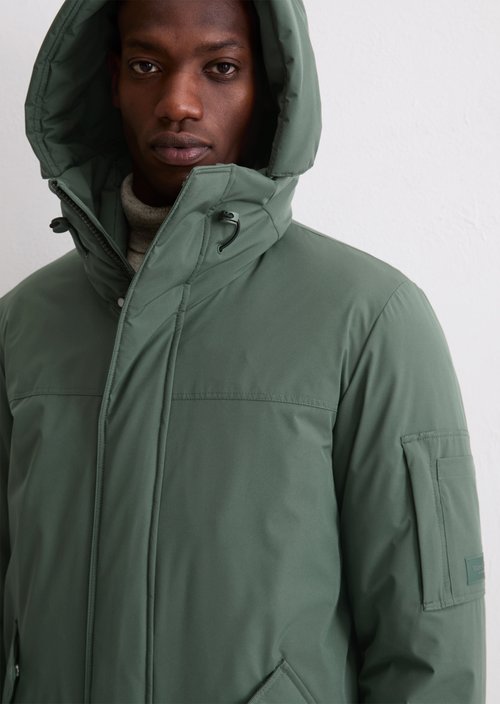 Regular hooded parka — Mangrove