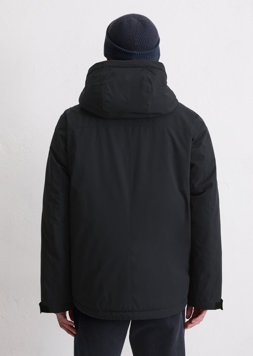 Hooded jacket regular — Dark Navy