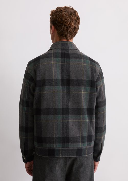 Wool blouson regular — Dark Grey