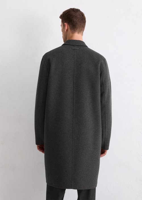Regular coat — Dark Grey Melange