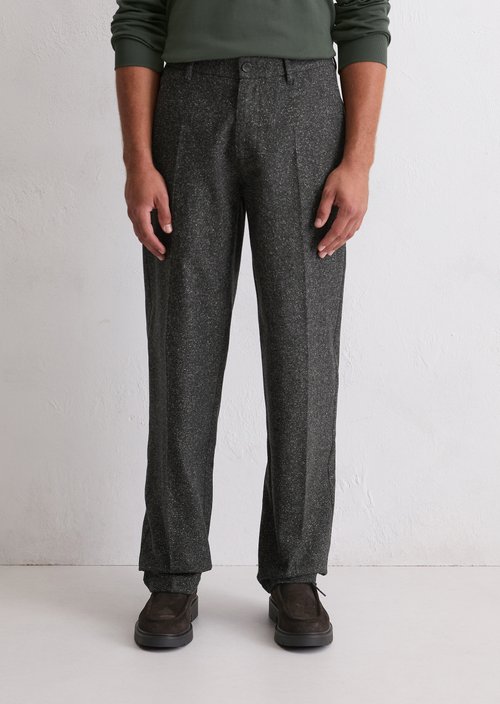Trousers model Mossbo wide — Dark Grey